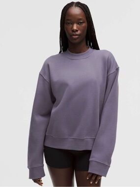 Lululemon Athletica Steady State Oversized Crewneck in beautiful Mauve BNWT